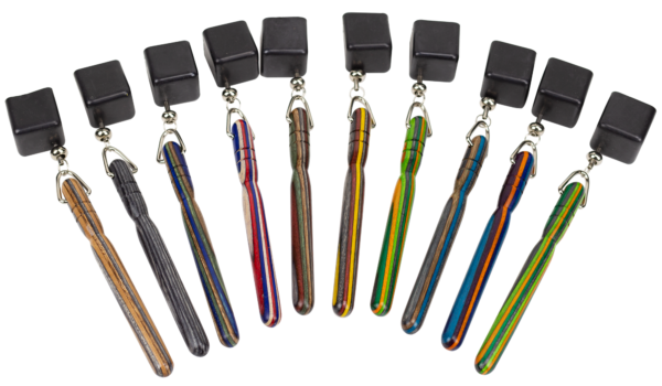 10 Assorted Wooden Chalkers - Square